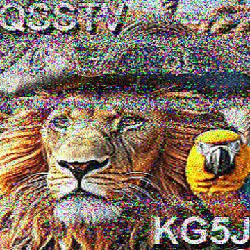 SSTV image received 2026-06-10 16:35