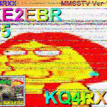 SSTV image received 2026-06-10 20:16