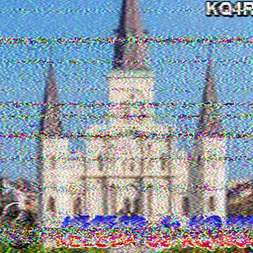 SSTV image received 2026-06-10 20:19