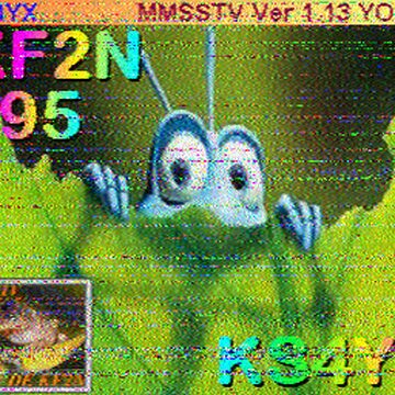SSTV image received 2026-06-10 20:27