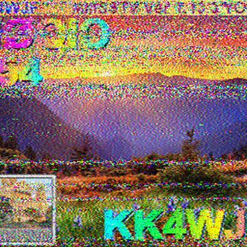 SSTV image received 2026-06-13 00:31