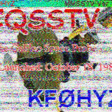 SSTV image received 2026-06-13 21:42