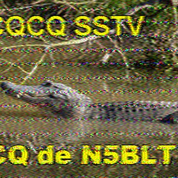 SSTV image received 2026-06-14 20:15