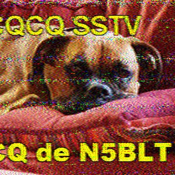 SSTV image received 2026-06-14 20:17