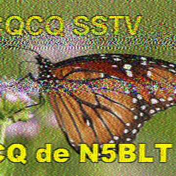 SSTV image received 2026-06-14 20:21