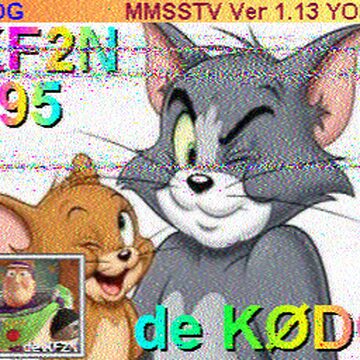 SSTV image received 2026-06-16 16:40
