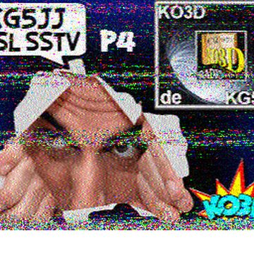SSTV image received 2026-06-19 13:01