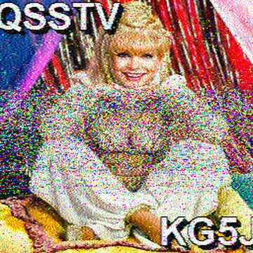 SSTV image received 2026-06-20 14:23