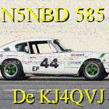 SSTV image received 2026-06-20 16:04