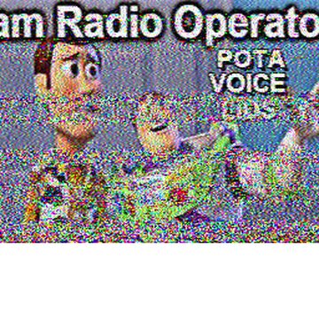 SSTV image received 2026-06-21 13:45