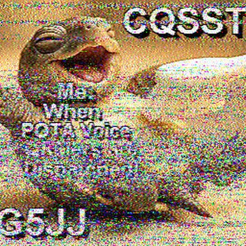 SSTV image received 2026-06-21 19:25