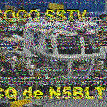 SSTV image received 2026-06-21 19:53