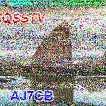 SSTV image received 2026-06-22 19:45