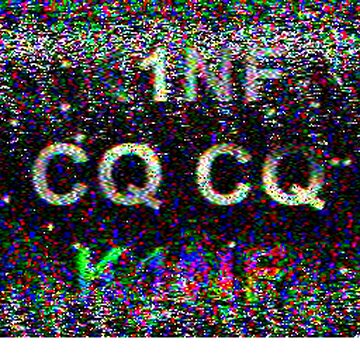 SSTV image received 2026-06-23 18:22