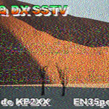 SSTV image received 2026-06-24 14:19