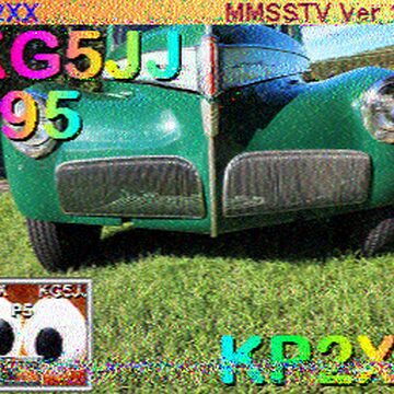 SSTV image received 2026-06-26 11:34