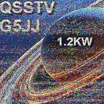 SSTV image received 2026-06-26 12:35