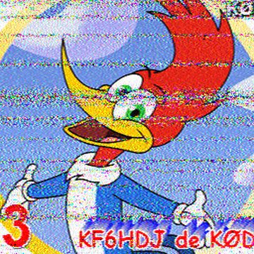 SSTV image received 2026-06-27 18:19