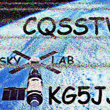 SSTV image received 2026-06-28 12:51