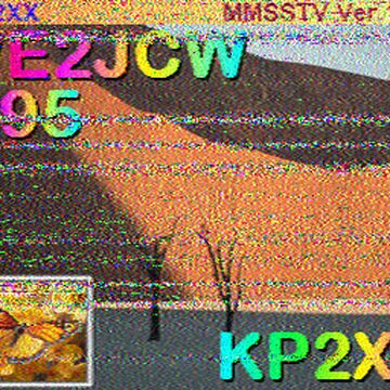 SSTV image received 2026-07-01 18:22