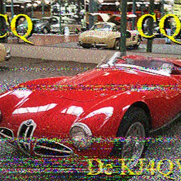 SSTV image received 2026-07-01 21:32
