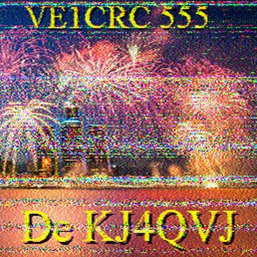 SSTV image received 2026-07-03 19:38