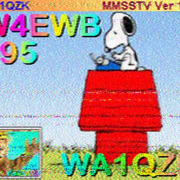 SSTV image received 2026-07-03 19:57