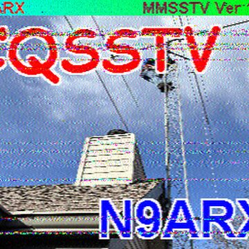 SSTV image received 2026-07-15 16:49