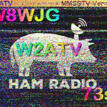 SSTV image received 2026-07-25 19:30