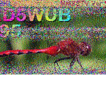 SSTV image received 2026-08-09 15:18