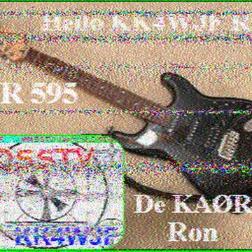 SSTV image received 2026-08-09 21:10