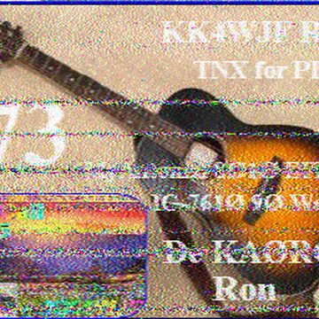 SSTV image received 2026-08-09 21:14