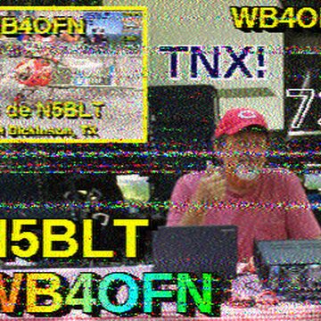 SSTV image received 2026-08-10 20:21