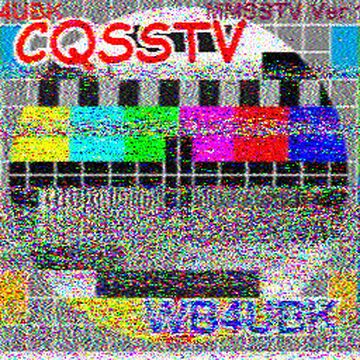 SSTV image received 2026-08-31 20:21