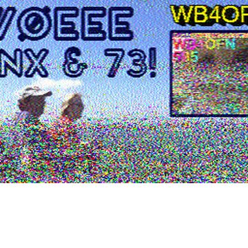SSTV image received 2026-09-01 13:09