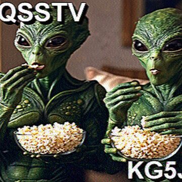 SSTV image received 2026-09-01 15:00
