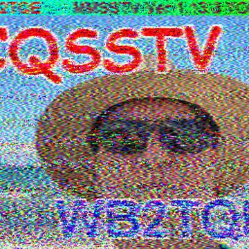 SSTV image received 2026-09-01 19:58