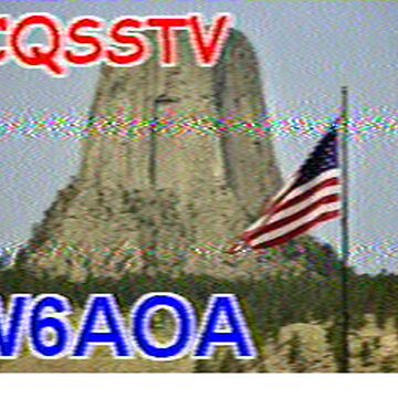 SSTV image received 2026-09-06 19:21