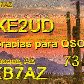 SSTV image received 2026-09-22 18:57
