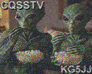 SSTV image received 2026-09-01 19:02