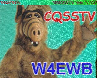 SSTV image received 2026-09-06 21:57