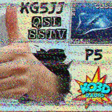 SSTV image received 2026-08-07 17:42