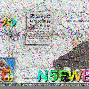 SSTV image received 2026-08-07 20:02