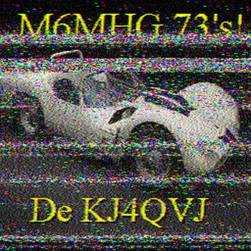 SSTV image received 2026-08-07 21:48
