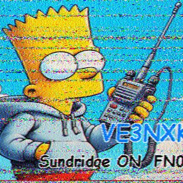 SSTV image received 2026-08-08 01:31