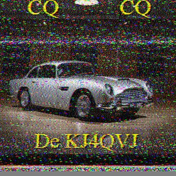 SSTV image received 2026-08-09 15:19