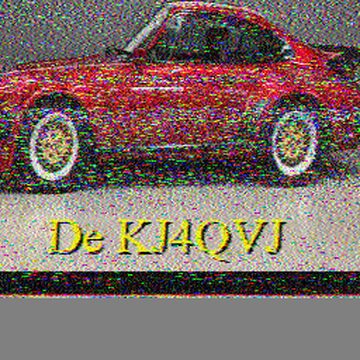 SSTV image received 2026-08-09 15:32
