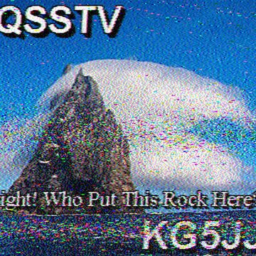 SSTV image received 2026-08-20 15:48