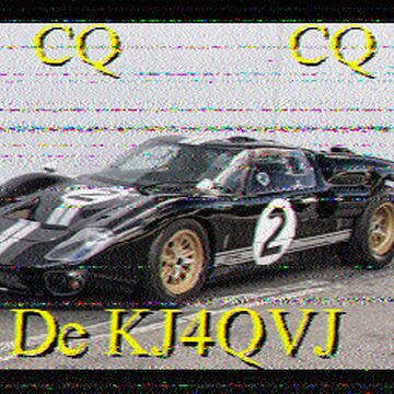 SSTV image received 2026-08-23 22:27