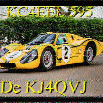 SSTV image received 2026-08-23 22:36